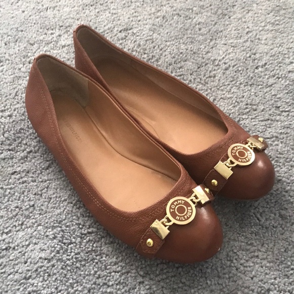 Tommy Hilfiger Shoes - Tommy Hilfiger Leather Flats